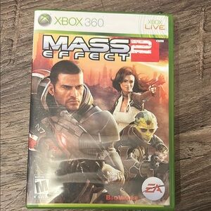 Mass Effect 2 for Xbox 360 - Green Case